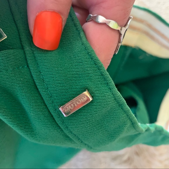 Green Stirrup Pants - Picture 13 of 14